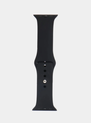 Ремешок силиконовый Apple Watch 42\44ММ, Черный