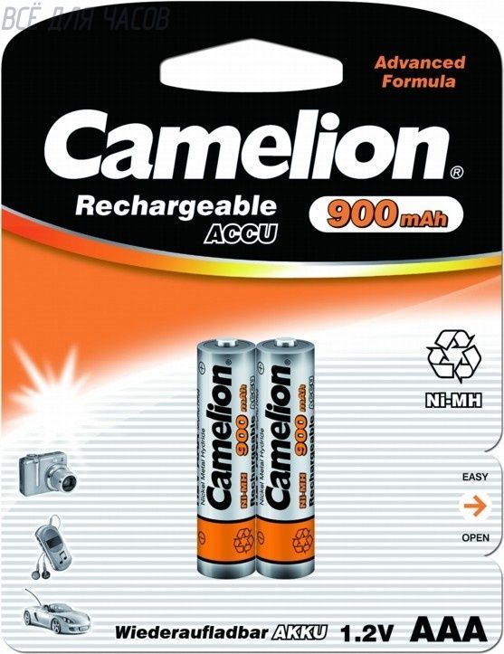 Camelion R03(AAA) акк 900 mAh