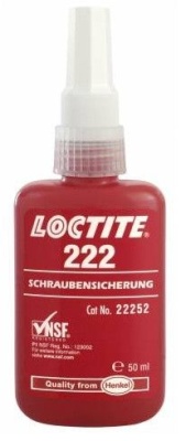 Резьбовой фиксатор средней прочности Loctite 222
